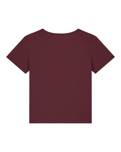 Paperboat Damen T-Shirt aus Biobaumwolle - Burgundy